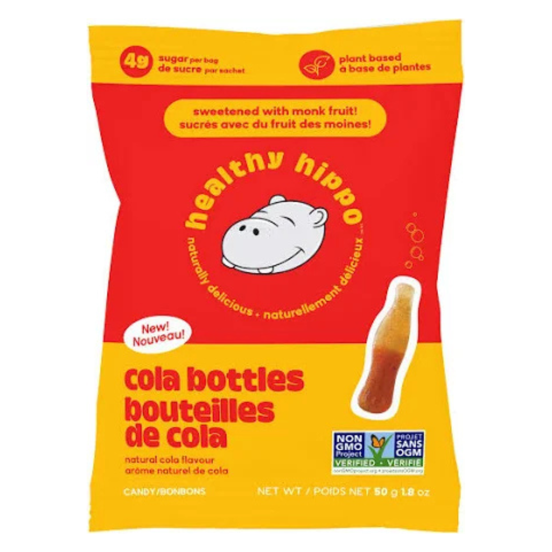 Healthy Hippo – Cola Bottles Gummies (50 g)