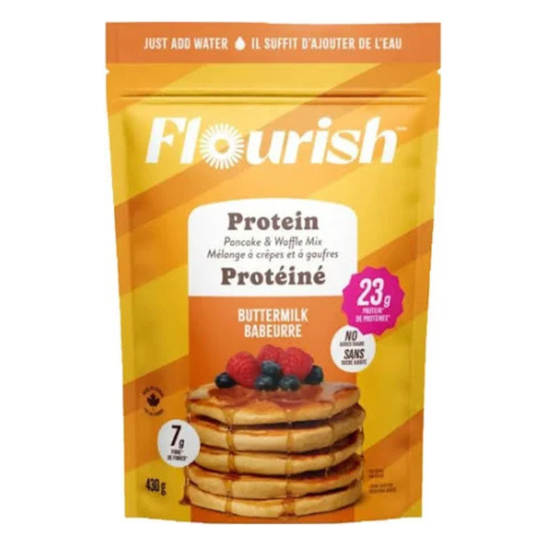 Flourish – Buttermilk Protein Pancake Mix (430 g)
