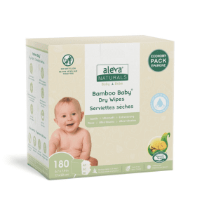 Bamboo Baby Dry Wipes Value Pack - Budelas
