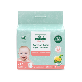 Bamboo Baby Sensitive Wipes ValuePK - Budelas