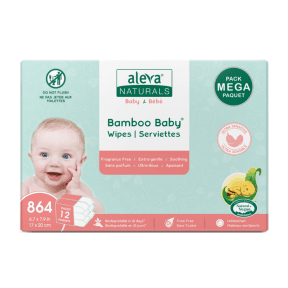 Bamboo Baby Sensitive Wipes Mega Pk - Budelas