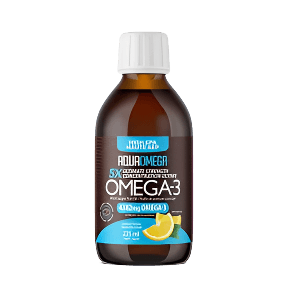 AquaOmega 5X Ultimate Strength EPA (Lemon) - 225ml - Budelas