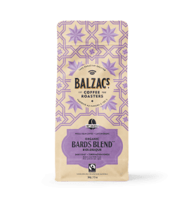 Balzac's Coffee Roasters Organic Bards Blend - Dark Roast - Budelas