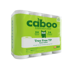 Caboo Tree-Free Bamboo Bath Tissue (24 Rolls) - Budelas