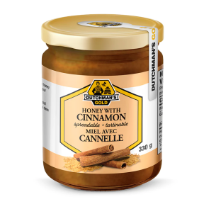 Dutchman's Gold Inc. Cinnamon Honey 330g - Budelas