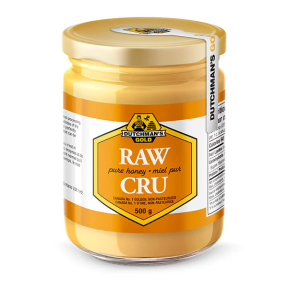 Dutchman's Gold Inc. Pure Raw Honey 500g - Budelas