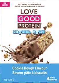 Love Good Foods Cookie Dough Protein Bar - 4pk - Budelas