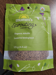 Organic Alfalfa Seed - Budelas