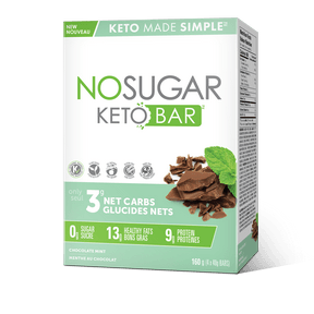 Keto Bar Choc Mint - 4pk - Budelas