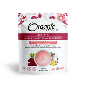 Organic Traditions Beet Latte with Probiotics 150g - Budelas