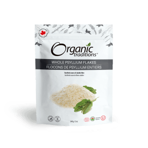 Organic Traditions Whole Psyllium Flakes 340g - Budelas