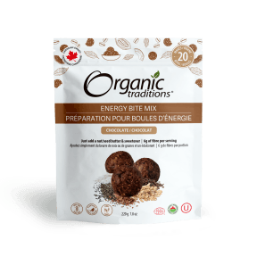 Organic Traditions Energy Bites - Chocolate 220g - Budelas