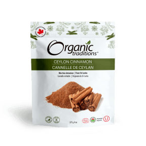 Organic Traditions Ceylon Cinnamon Powder 227g - Budelas