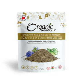 Organic Traditions Sprouted Chia/Flax 227g - Budelas