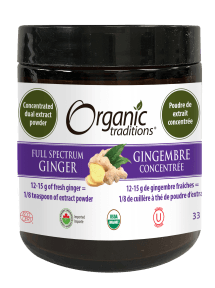 Organic Traditions Full Spectrum Ginger 33g - Budelas
