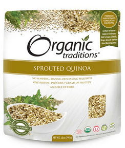 Organic Traditions Sprouted Quinoa 340g - Budelas