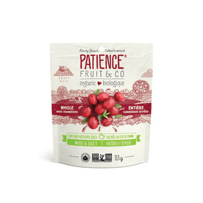 Patience Fruit & Co. Whole&Juicy Dried Cranberries - 8 x 113g - Budelas