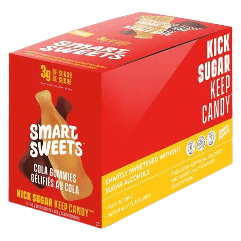 SmartSweets Cola Gummies - 12 x 50g - Budelas