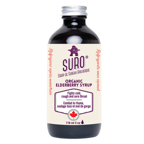 SURO Organic Elderberry Syrup 118ml - Budelas