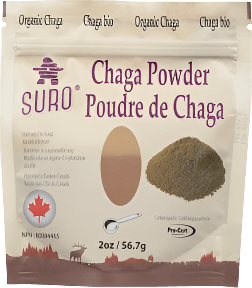 SURO Organic Canadian Chaga Powder 56.7g - Budelas