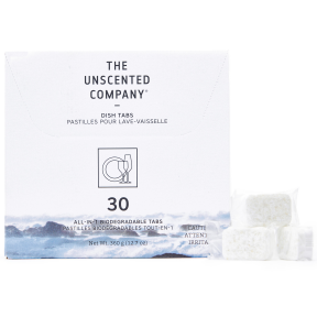 Ecodesigned Dish Tabs Unscented (30 tabs) - Budelas