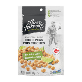 Roasted Chickpeas - Sea Salt & Lime - 120g - Budelas
