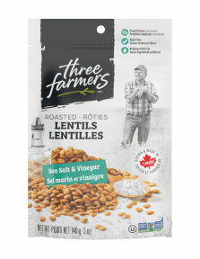 Rstd Lentils Sea Salt & Vinegar - 140g - Budelas