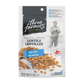 Roasted Lentils - Sea Salt - 140g - Budelas