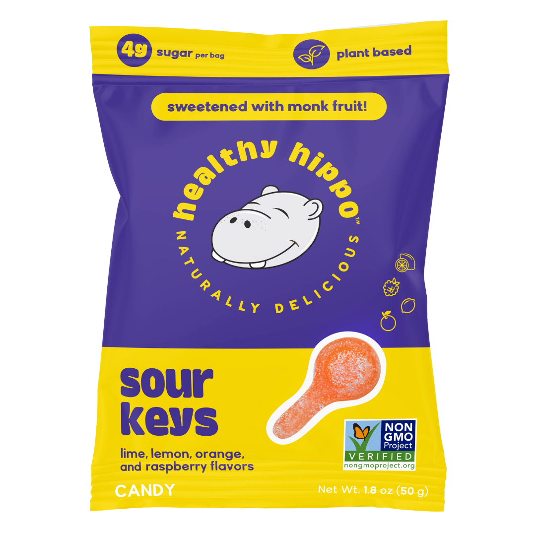 Healthy Hippo – Sour Keys Gummies (50 g)