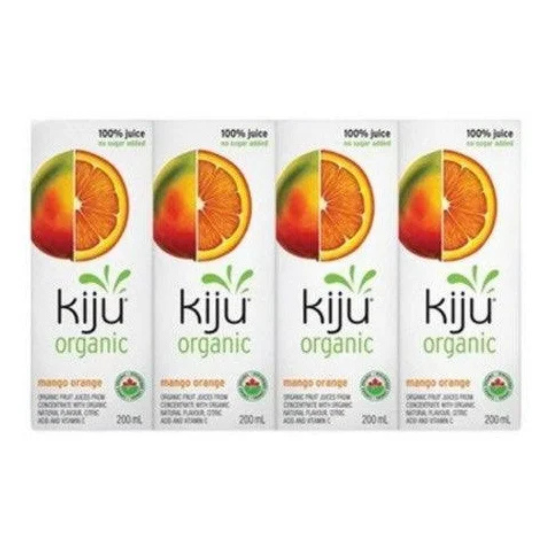 Kiju Organic – Mango Orange Juice (4x200 mL)