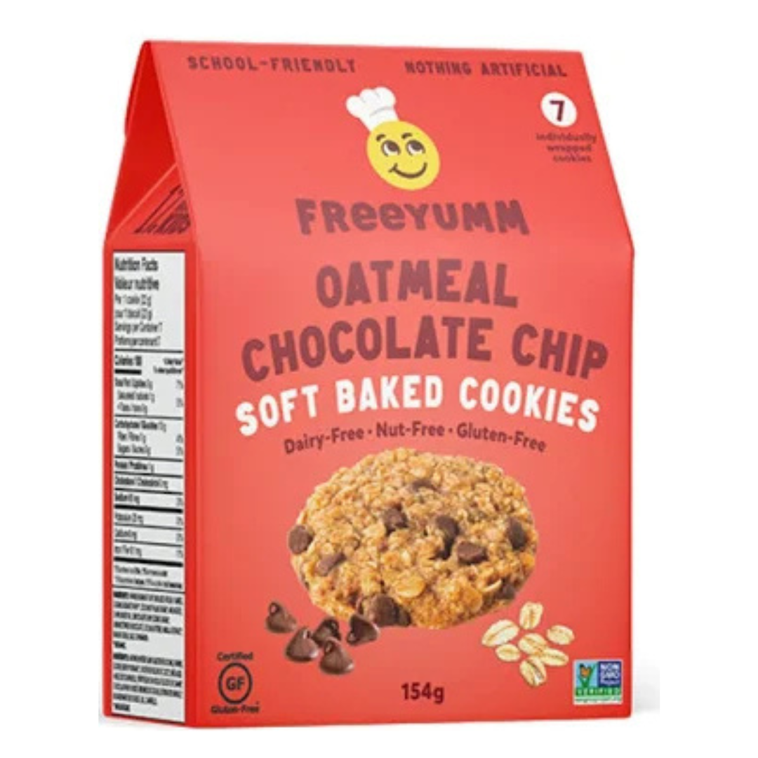 FreeYumm – Oatmeal Chocolate Chip Cookie (154 g)