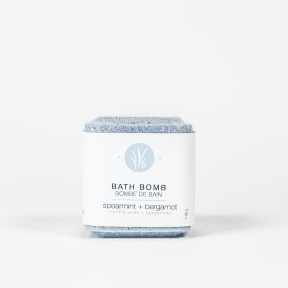 Spearmint + Bergamot Bath Bomb - Budelas