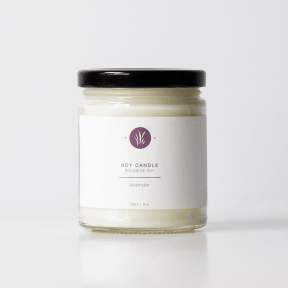 Lavender Candle - Budelas