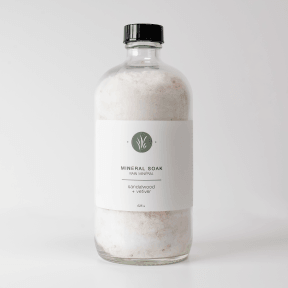 Mineral Soak: Sandalwood Vetiver - Budelas