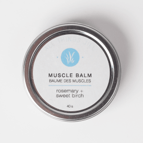 Muscle Balm: Rosemary + Sweet Birch - Budelas