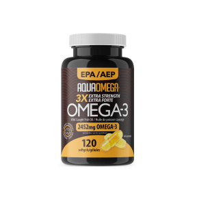 AquaOmega Daily Maintenance 3X Softgels - 120sg - Budelas