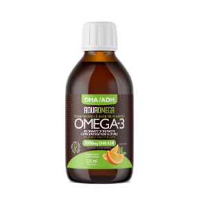 AquaOmega DHA Algae Oil (Orange) - 225ml - Budelas