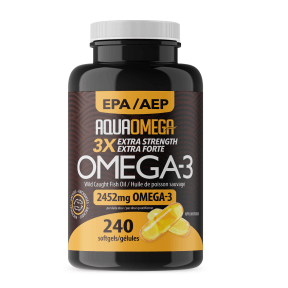 AquaOmega Daily Maintenance 3X Softgels - 240sg - Budelas