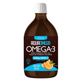 AquaOmega 5X Ultimate Strength EPA (Orange) - 450ml - Budelas