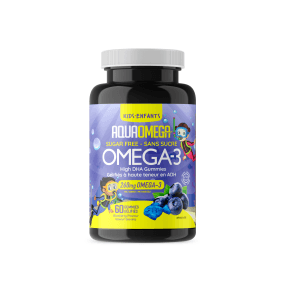 AquaOmega High DHA Kids Gummies (Blueberry) - 60gmy - Budelas