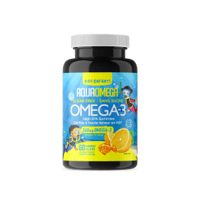 AquaOmega High EPA Kids Gummies (Orange) - 60gmy - Budelas