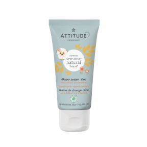 Attitude Unscented Diaper Cream Zinc 75g - Budelas