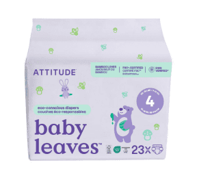 Attitude Baby Diapers Sizes 4 (9-14kg) - Budelas