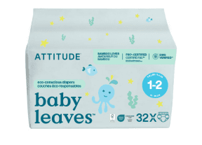 Attitude Baby Diapers Sizes 1 & 2 (3-8kg) - Budelas