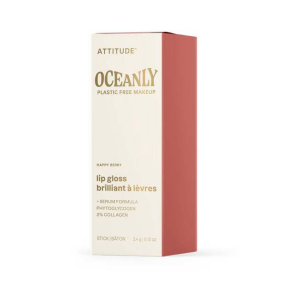 Attitude Oceanly Lip Gloss - Happy Berry 3.4g - Budelas