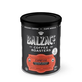 Balzac's Coffee Roasters Organic Espresso Ground Coffee - Budelas