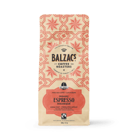 Balzac's Coffee Roasters Organic Espresso Blend - Med Roast - Budelas