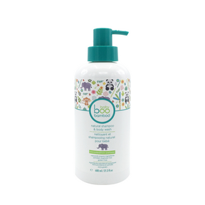 Boo Bamboo Baby Boo Shampoo & Body Wash Unscented - 600ml - Budelas