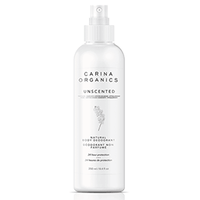Carina Organics Unscented Deodorant - Budelas