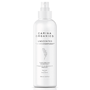Carina Organics Unscented Hair Spray - 250ml - Budelas